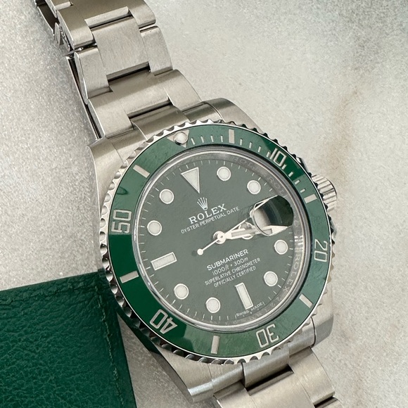 Rolex Hulk green 40 submariner box and papers circa 2019 
116610LV - Picture 6 of 16